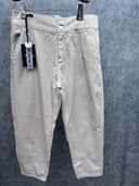 شلوار مام کتان کش