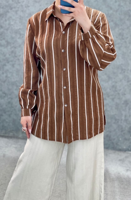شومیز پری خطی سایز بزرگ
